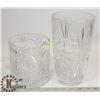 Image 1 : LOT OF TWO CRYSTAL VASES
