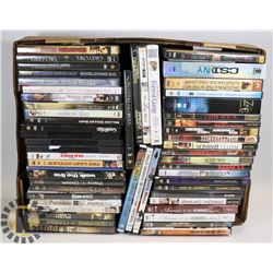 FLAT OF 50 PLUS DVD'S