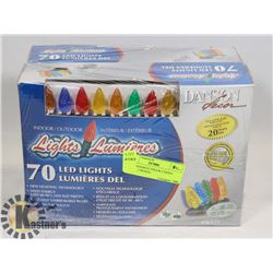 LED INDOOR/OUTDOOR STRING LIGHTS- 2 BOXES