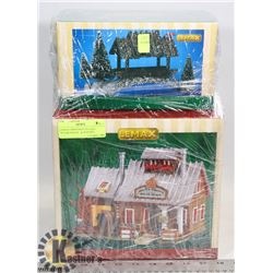 LEMAX CHRISTMAS VILLAGE- "SUGAR SHACK"  & WOODEN