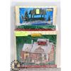 Image 1 : LEMAX CHRISTMAS VILLAGE- "SUGAR SHACK"  & WOODEN