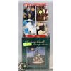 Image 1 : CHRISTMAS CANDLE LAMP & CAROUSEL OF PLUSH ORNAMENT