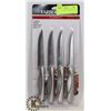 Image 1 : NEW FARBERWARE 4PC STEAK KNIFE SET