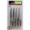 Image 1 : NEW FARBERWARE 4PC STEAK KNIFE SET