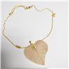 Image 1 : NATURAL LEAF 18"  NECKLACE