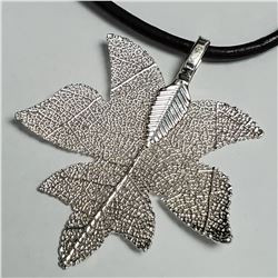 NATURAL LEAF 18"  NECKLACE