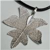 Image 1 : NATURAL LEAF 18"  NECKLACE