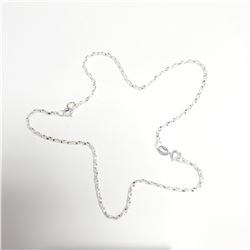 SILVER 18" NECKLACE