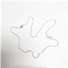Image 2 : SILVER 18" NECKLACE