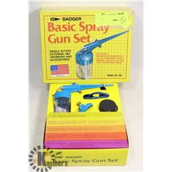 BADGER BASIC SPRAY GUN SET FOR MODELS, CAKE