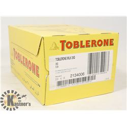 BOX OF TOBLERONE