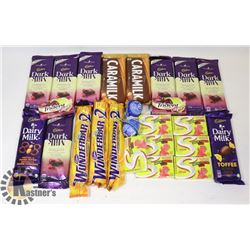 BAG OF ASSORTED CHOCOLATE  (24PCS IN A BAG)