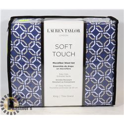 NEW KING SIZE MICROFIBER SHEET SET