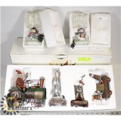 HOME & GIFT COLLECTIONS, XMAS FIGURINES AND TRAIN