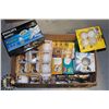 Image 1 : LIGHT BULBS- BOX LOT OF ASSORTED TYPES