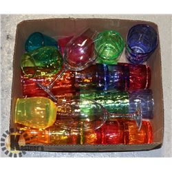 PLASTIC PATIOWARE- BOX LOT