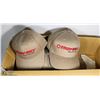 Image 1 : BOX OF 15 NEW BASEBALL CAPS - TAN DENIM