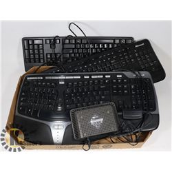 MICROSOFT ERGONOMIC KEYBOARD 400,DELL AND MORE