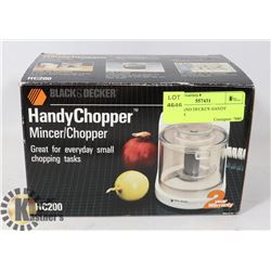 BLACK AND DECKER HANDY CHOPPER