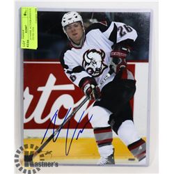 THOMAS VANEK  AUTOGRAPHED 8 X 10" PHOTO NO  COA