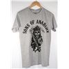 Image 1 : MENS GREY SOA TSHIRT S