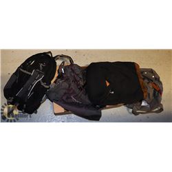 LOT OF USED EDDIE BAUER BAGS