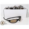Image 1 : BOX OF BLACK OAKLEY STYLED SUNGLASSES