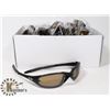 Image 1 : BOX OF BLACK OAKLEY STYLED SUNGLASSES