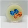 Image 1 : 18)  LOT OF 4 GEMSTONES, 2 MATCHED OVAL