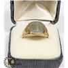 Image 1 : MENS 10KT GOLD RING