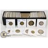 Image 1 : BOX OF APPROX 86 WORLD COINS AND NEW - SOME SILVER