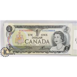 1973 ONE DOLLAR C/B ECH2200002 CUNC SEQUENTIAL
