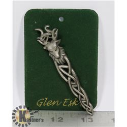 KILT PIN - STAG HIGHLAND STAG CELTIC CROSS BY