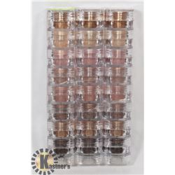 THREE STACKS OF 8 ASSORTED MICABELLA SHIMMER