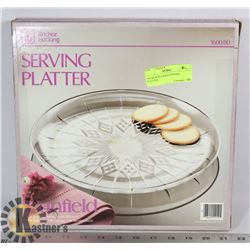 ANCHOR HOCKING SERVING PLATTER