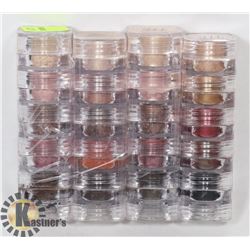 FOUR STACKS OF FIVE ASSORTED MICABELLA SHIMMER