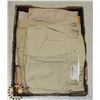 Image 1 : 6 PAIRS OF VARIOUS NEW PANTS, VARIOUS SIZES & TYPE