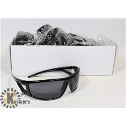 BOX OF BLACK DESIGNER SUNGLASSES