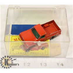 1964 #71 MATCHBOX JEEP PICKUP TRUCK IN BOX