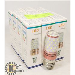 LOT OF 12 NEW LED LIGHT BULBS - 6000K