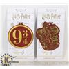 Image 1 : LOT OF TWO NEW HARRY POTTER LUGGAGE TAGS