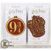 Image 1 : LOT OF TWO NEW HARRY POTTER LUGGAGE TAGS