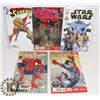 Image 1 : LOT OF 5 RARE SPIDERMAN AND MORE COMICS