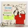 Image 1 : SNOOPY PEANUTS WALL TILE "HOME SWEET HOME"