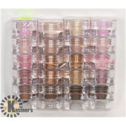 FOUR STACKS OF FIVE ASSORTED MICABELLA SHIMMER