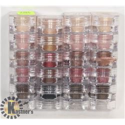 FOUR STACKS OF FIVE ASSORTED MICABELLA SHIMMER