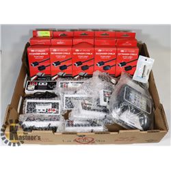 LARGE LOT OF VIDEO GAMING ACCESSORIES - VARIOUS