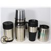 Image 1 : THERMOS- STAINLESS STEEL ASSORTED LOT
