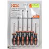 Image 1 : NEW 6PC HDX SCREWDRIVER SET