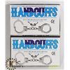 Image 1 : TWO HANDCUFFS WITH KEYS